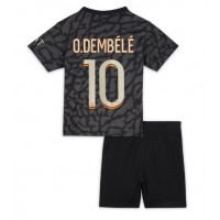 Maglie da calcio Paris Saint-Germain Ousmane Dembele #10 Terza Maglia Bambino 2023-24 Manica Corta (+ Pantaloni corti)